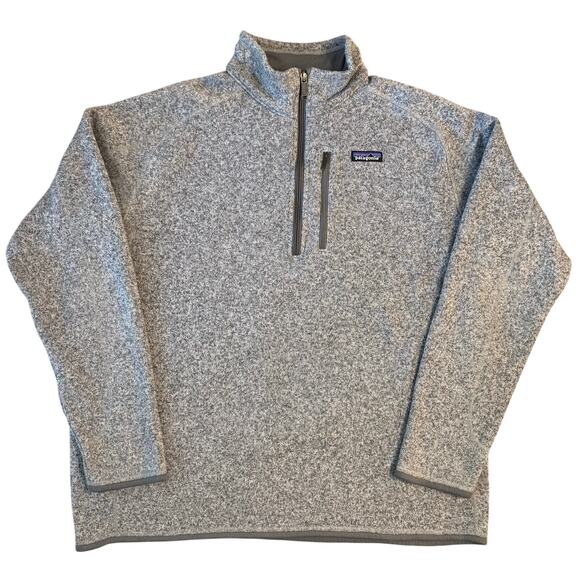 Patagonia Other - Patagonia Better Sweater 1/4-Zip Fleece Pullover Jacket Stonewash Gray Men’s XXL